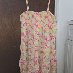 No Boundaries Multicolor Smocked Sundress